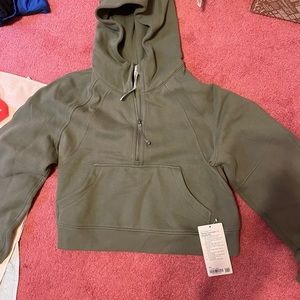 Lululemon oversized scuba half zip